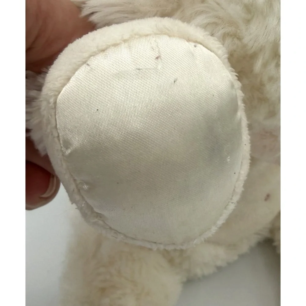 Douglas Baby Lamb Plush PLUMPIE Moon Stars Swirl Fur Lovey Sheep Satin Feet Ears